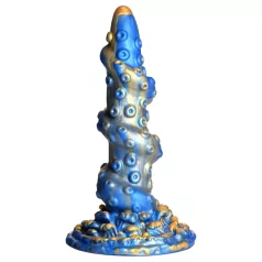   Creature Cocks Kraken - dildo tentacolo spirale - 21cm oro blu