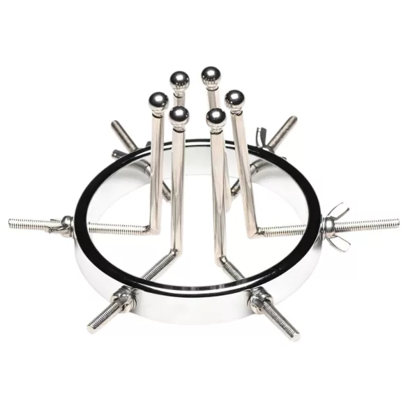 XR Brands Oculus - plug anale dilatatore - acciaio inox argento