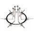 XR Brands Oculus - plug anale dilatatore - acciaio inox argento