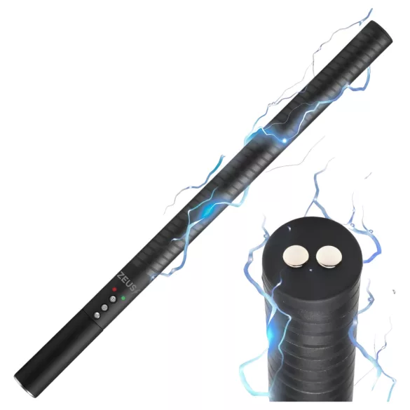Zeus - massaggiatore elettrico ricaricabile - nero