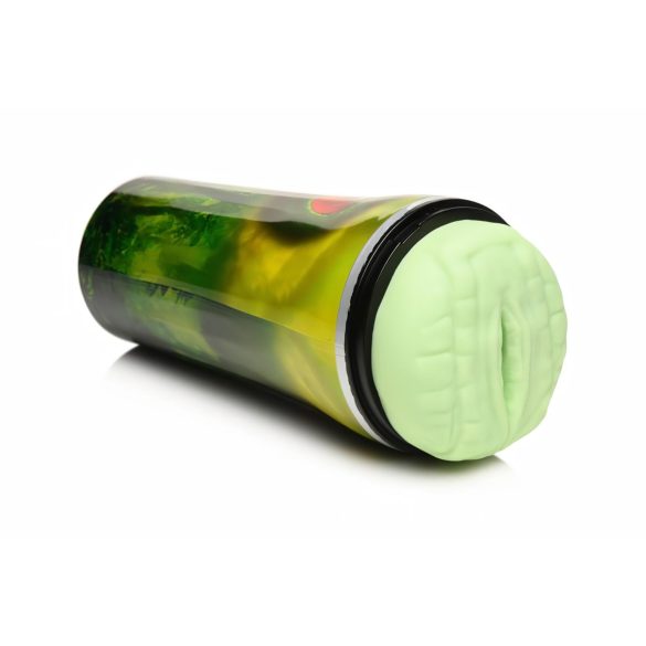 Creature Cocks Raptor - vagina finta rettile (nero-verde)