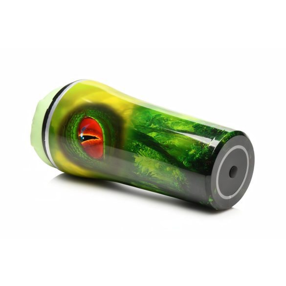 Creature Cocks Raptor - vagina finta rettile (nero-verde)