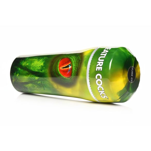 Creature Cocks Raptor - vagina finta rettile (nero-verde)