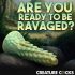 Creature Cocks Stegosauro - dildo in silicone - 20cm (verde)