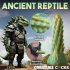 Creature Cocks Stegosauro - dildo in silicone - 20cm (verde)