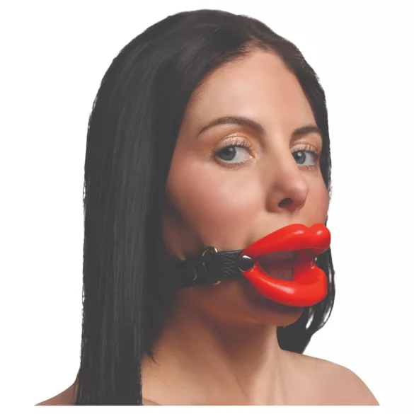 XR Brands - bavaglio con ball gag - rosso