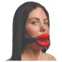 XR Brands - bavaglio con ball gag - rosso