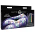 XR Brands - candela per bondage UV reattiva - set colori assortiti 4 pezzi