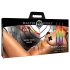 XR Brands - candela corpo BDSM - set arcobaleno - 3 pezzi