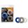 Stay Hard - set anelli fallo vari - silicone colorati - 3 pezzi