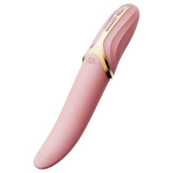 Zalo Eve - Vibratore rotante riscaldante ricaricabile (rosa)