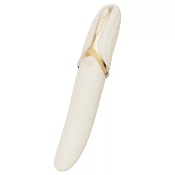 Zalo Eve - vibratore rotante riscaldante ricaricabile - bianco