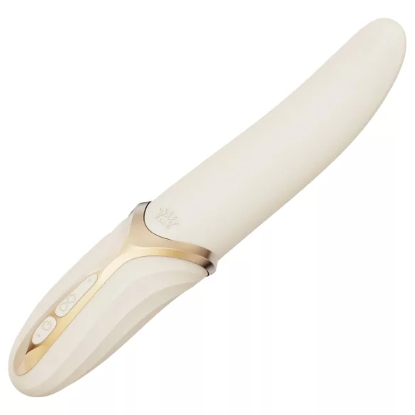 Zalo Eve - vibratore rotante riscaldante ricaricabile - bianco