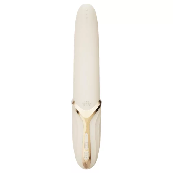 Zalo Eve - vibratore rotante riscaldante ricaricabile - bianco