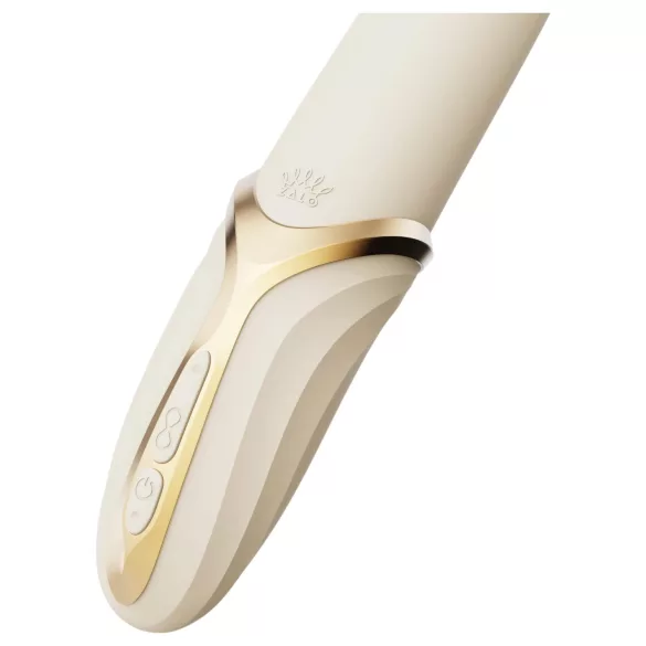 Zalo Eve - vibratore rotante riscaldante ricaricabile - bianco
