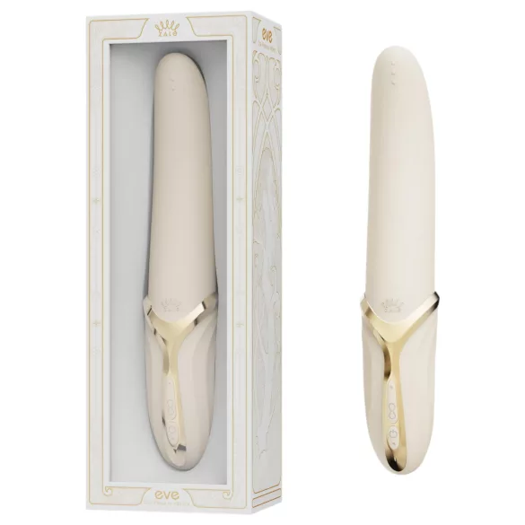 Zalo Eve - vibratore rotante riscaldante ricaricabile - bianco