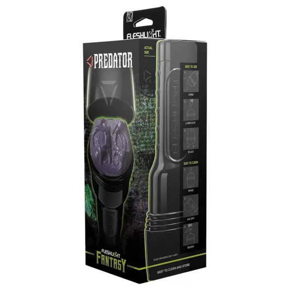 Fleshlight Fantasy Predator - masturbatore a forma di vagina fantasy (viola)