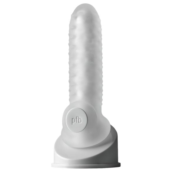Fat Boy Checker Box - guaina pene - 15cm - bianco