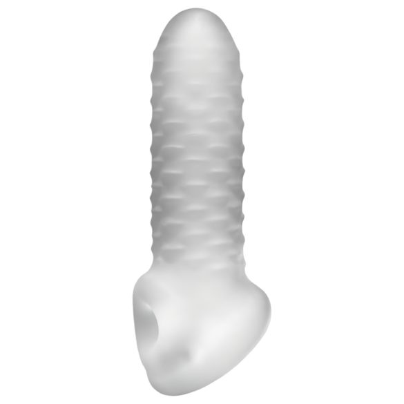 Fat Boy Checker Box - guaina pene - 15cm - bianco