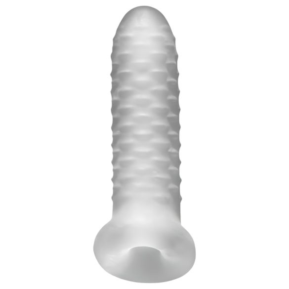 Fat Boy Checker Box - guaina pene - 15cm - bianco