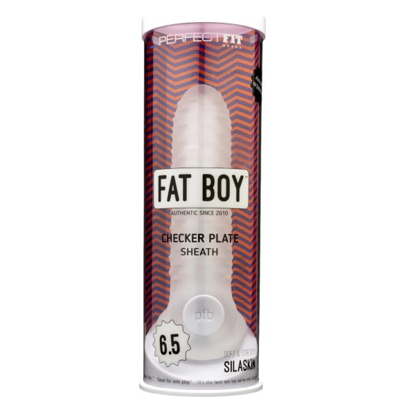 Fat Boy Checker Box - Estensore penieno (17cm) - bianco