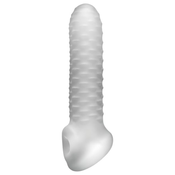 Fat Boy Checker Box - guaina pene - 17 cm - bianco