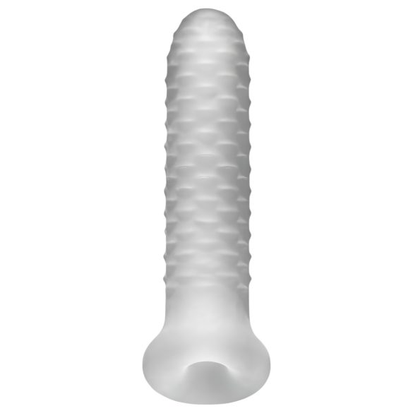 Fat Boy Checker Box - guaina pene - 17 cm - bianco