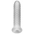 Fat Boy Checker Box - guaina pene - 17 cm - bianco