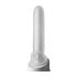 Fat Boy Micro Ribbed - Guaina Fallica (19 cm) - Bianco