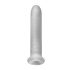 Fat Boy Micro Ribbed - Guaina Fallica (19 cm) - Bianco
