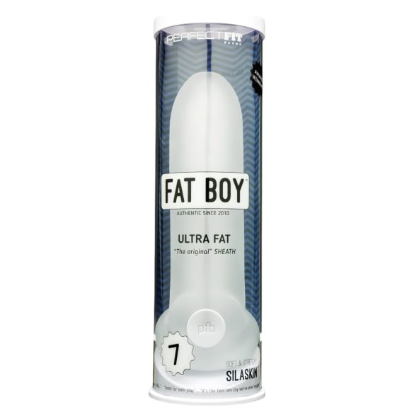 Fat Boy Original Ultra Fat - Guaina Fallo (19cm) - Bianco