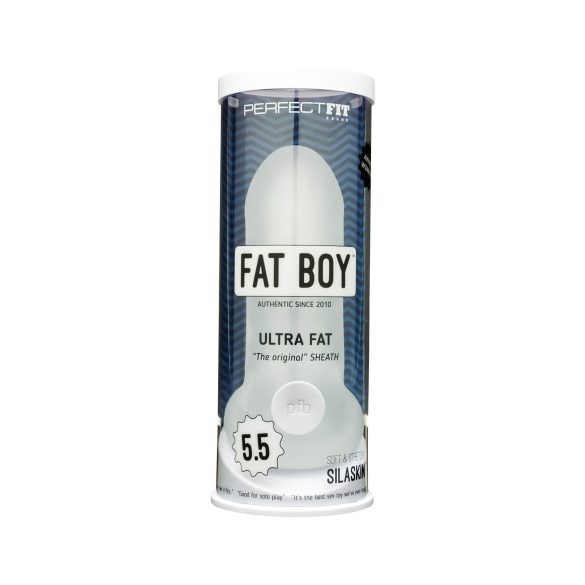 Fat Boy Original Ultra Fat - guaina fallica - 15 cm - bianco