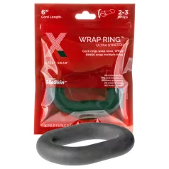 Perfect Fit - anello fallo spesso - silicone nero 15 cm