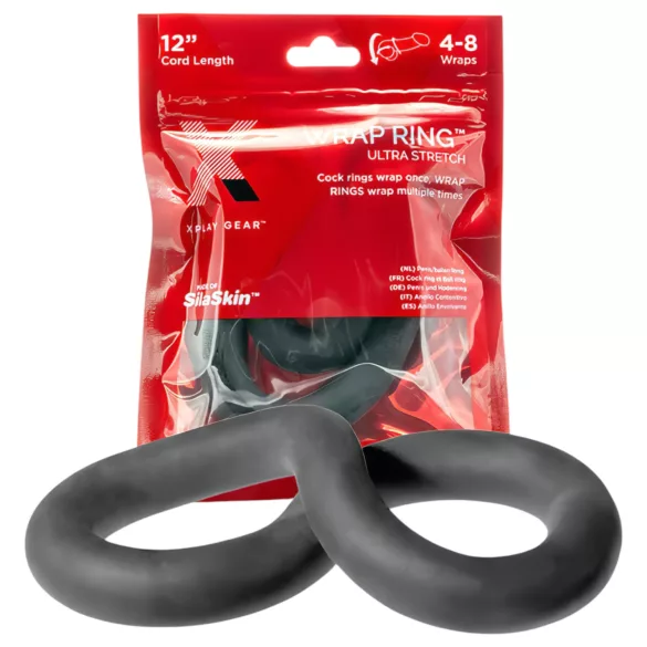 Perfect Fit Ultra Wrap 12 - anello fallo spesso - nero - 30cm
