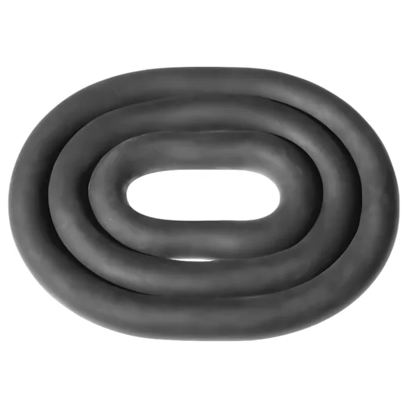 Perfect Fit Ultra Wrap - set anelli fallo spessi - silicone nero - 3 pezzi