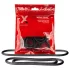 Perfect Fit - Set anelli fallici sottili - silicone nero (3 pezzi)