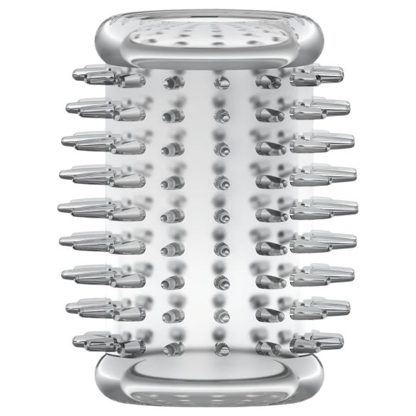 Stay Hard - anello fallico stimolante con punte - silicone trasparente