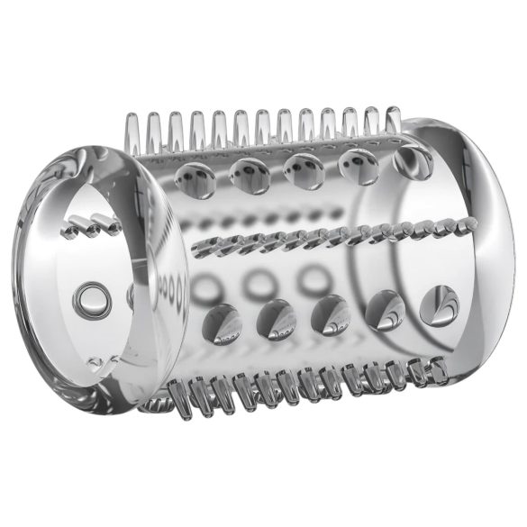 Stay Hard - anello fallico stimolante con piccole punte - trasparente