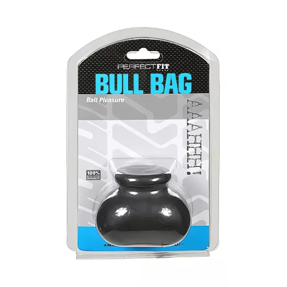 Perfect Fit Bull Bag - sacco scrotale e allungatore - nero