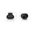 Borsa Toro Perfect Fit - Sacca Scrotale e Estensore (nero)