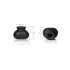Perfect Fit Bull Bag - sacco scrotale e allungatore - nero