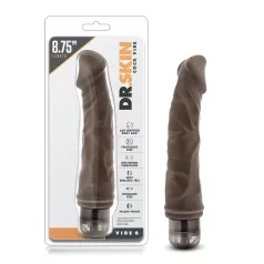Dr. Skin Vibe No.6 - vibratore realistico - marrone