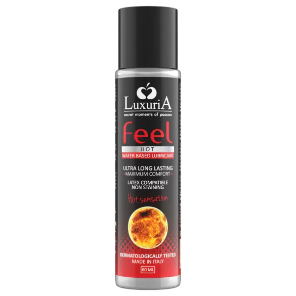 LuxuriA Feel Hot - lubrificante effetto caldo - 60ml