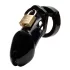 CB-6000 CB-X - gabbia pene con lucchetto - nero