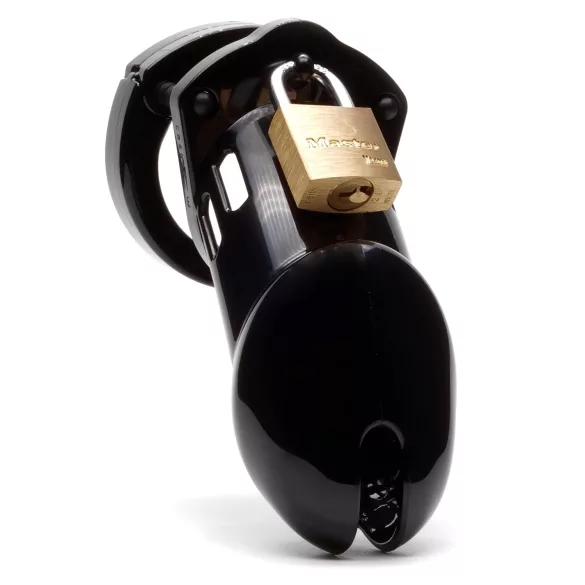 CB-6000 CB-X - gabbia pene con lucchetto - nero