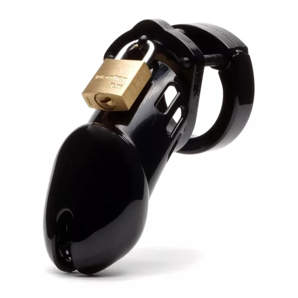 CB-6000 CB-X - gabbia pene con lucchetto - nero