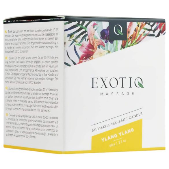 Exotiq - candela da massaggio profumata - ylang ylang - 60g