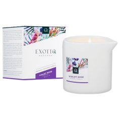 Exotiq Violet Rose - candela da massaggio - 60g
