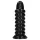 Ahi! Spiral Force - plug anale avvitato (nero) - 23,5 cm