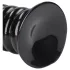 Ahi! Spiral Force - plug anale avvitato (nero) - 23,5 cm